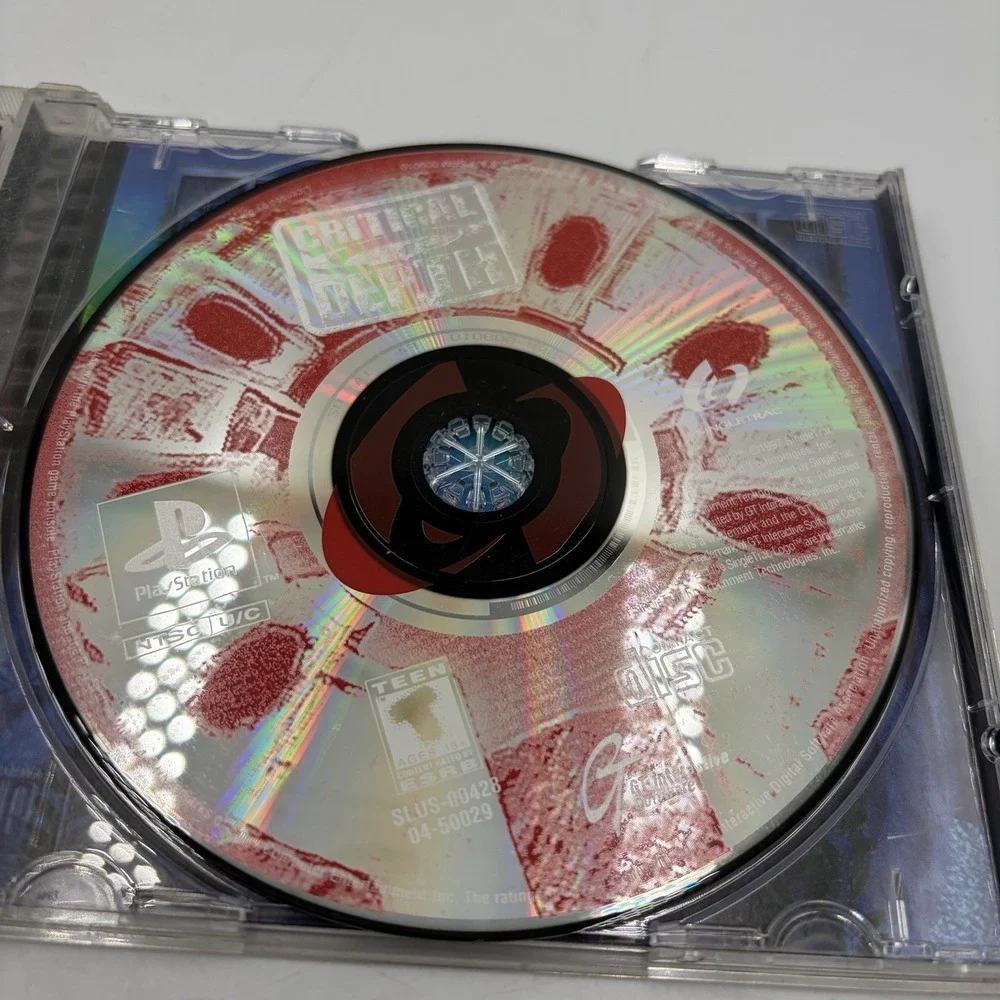 Critical Depth (Sony PlayStation 1, 1997) Ps1 Clean‎ CIB MANUAL